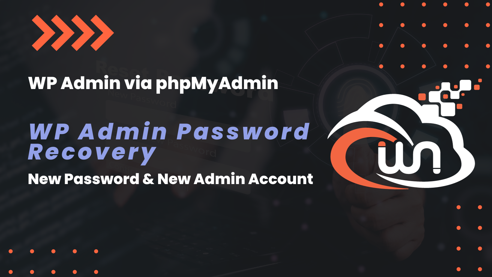 wordpress admin recovery webnestify